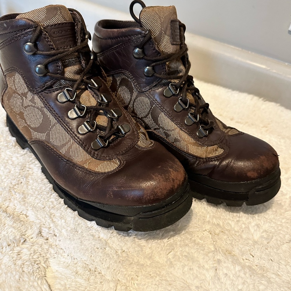 Coach Winter Boots size 8